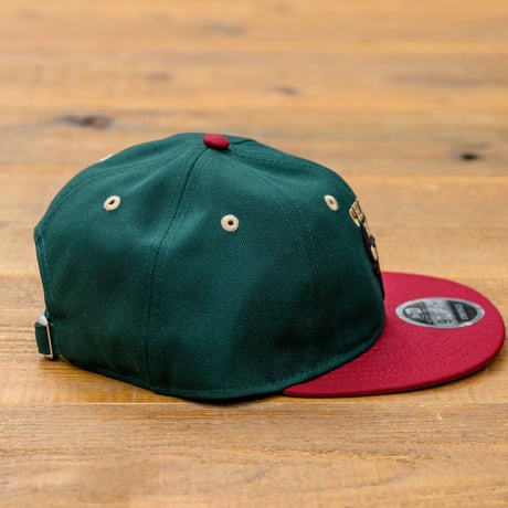 NEW ERA・ニューエラ　 RC 9FIFTY Retro Series シカゴ・ブルズ ダークグリーン カーディナルバイザー
