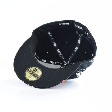 NEW ERA・ニューエラ　59FIFTY NEW ERA THRASHER LOGO ALLOVER SP