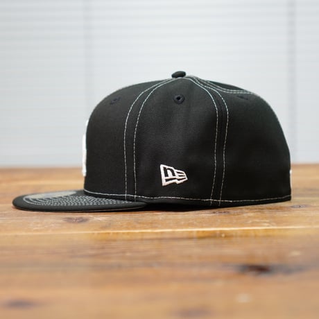 NEWERA・ニューエラ　59FIFTY White Stitches ロサンゼルス・ドジャース ブラック