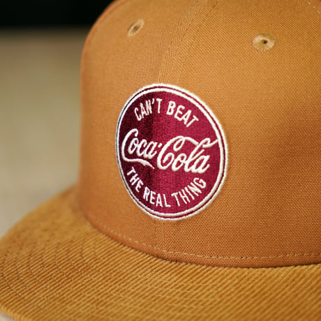 NEW ERA・ニューエラ 59FIFTY Coca-Cola コカ･コーラ ライトブロンズ/ウィート