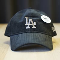 NEW ERA・ニューエラ 9TWENTY Corduroy コーデュロイ ロサンゼルス・ドジャース ブラック