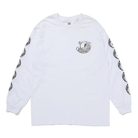 チャレンジャー CHALLENGER　WHEELS L/S TEE（WHITE）