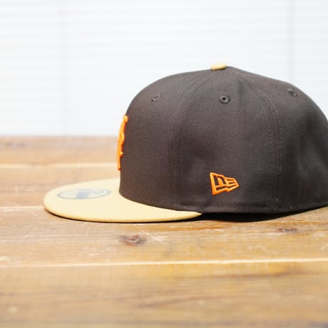 NEWERA・ニューエラ　59FIFTY Powered by GORO NAKATSUGAWA（min-nano）ニューヨーク・メッツ ブラウンスウェード ブロンズバイザー
