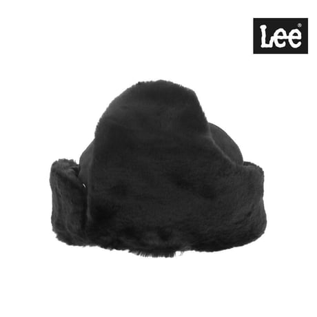 Lee TRAPPER HAT FAKE SUEDE BLACK