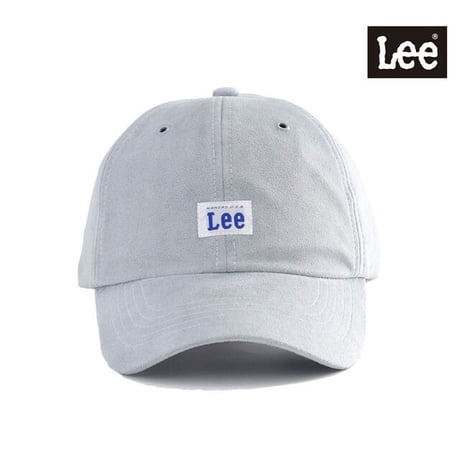 LEE CAP　LE LOW CAP FAKE SUEDE LT BLUE