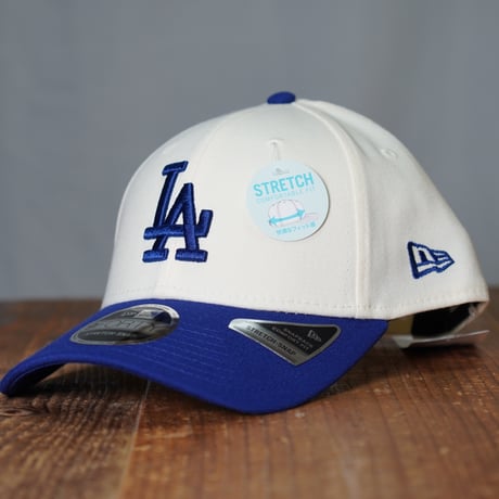 NEW ERA・ニューエラ　9FORTY ストレッチスナップ Stretch Series ロサンゼルス・ドジャース クローム ダークロイヤルバイザー 14667834