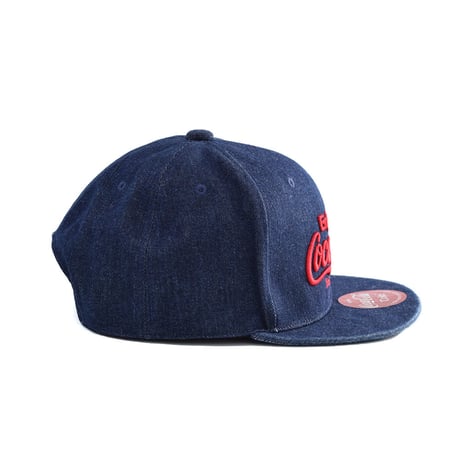 Coca-Cola・コカコーラ　Enjoy Coca-Cola CAP　DENIM/NAVY