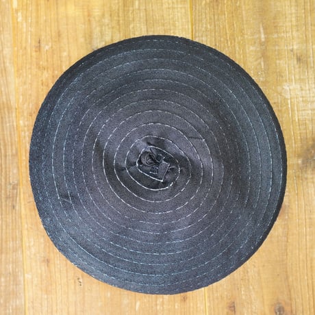 HUNTISM ハンティズム Denim Braid Beret / Indigo デニム生地のブレードベレー htm253003