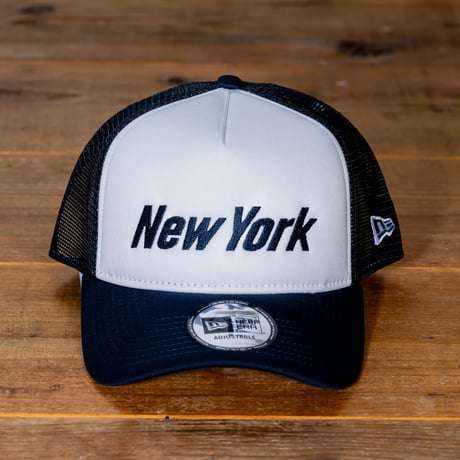 NEWERA・ニューエラ　9FORTY A-Frame トラッカー TOYA HORIUCHI メッシュキャップ （ネイビー）