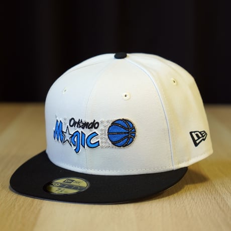 NEW ERA・ニューエラ 59FIFTY NBA Hardwood Classics オーランド・マジック サンディーリネン/ブラック