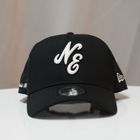 NEW ERA・ニューエラ 9FORTY A-Frame トラッカー クラシックロゴ ブラック