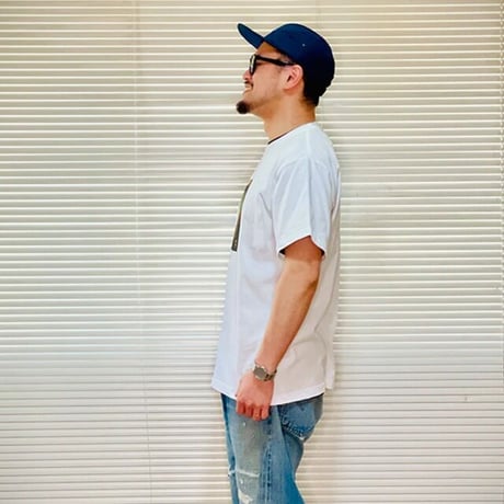 DE SINGSMAN　Single fin Tee（ホワイト）