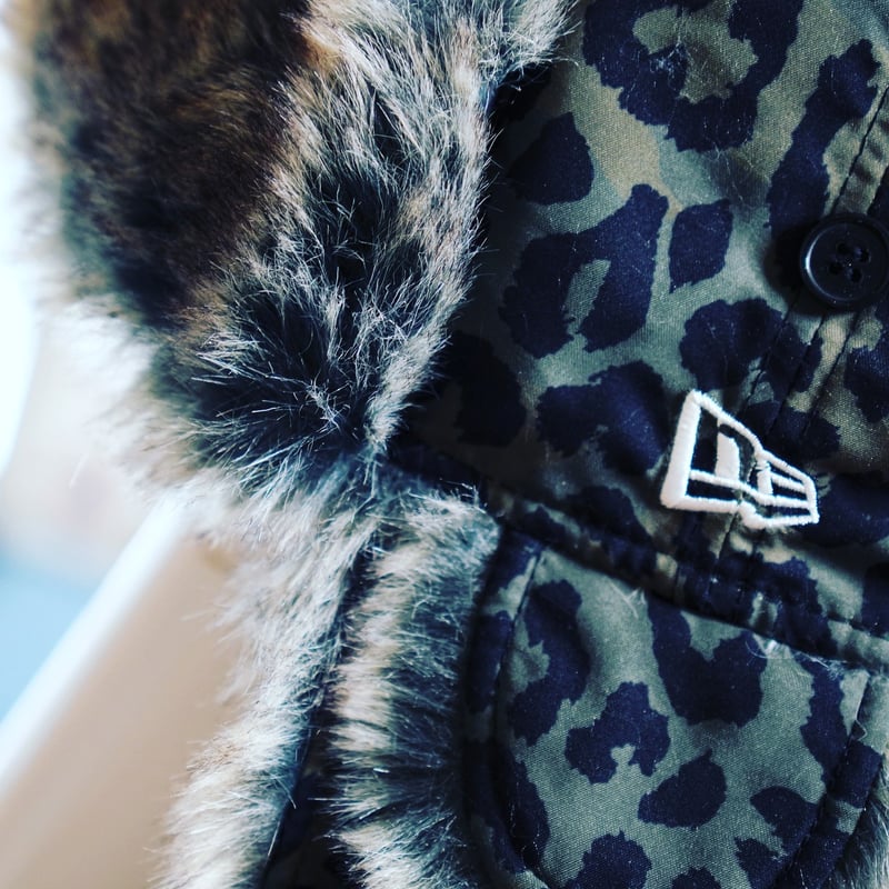 NEW ERA・ニューエラ トラッパー The Trapper NEW ERA ロゴ オリーブ