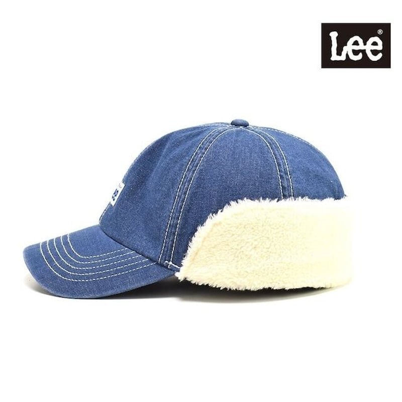 Lee EARFLAP CAP DENIM JELT DENIM | daze & easy