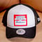 NEW ERA・ニューエラ　9FORTY A-Frame トラッカー Budweiser バドワイザー ラベルロゴ（ホワイト/ブラック）