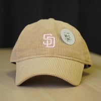 NEW ERA・ニューエラ 9TWENTY Corduroy コーデュロイ サンディエゴ・パドレス ベージュ