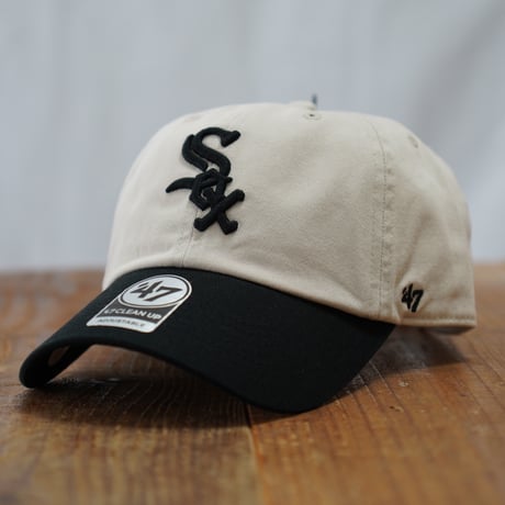 47BRAND フォーティーセブン キャップ ’47 ホワイト・ソックス グランドスタンド '47 クリーンアップ B-GRDSD06GWS-BN