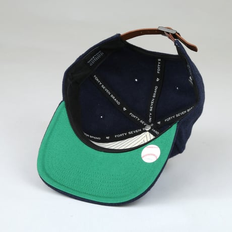 Vintage/DeadStock　’47[フォーティーセブン]　Yankees Fowler　CAPTAIN Navy