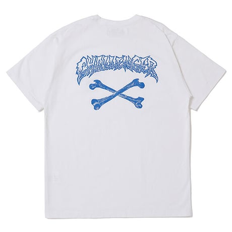 チャレンジャー CHALLENGER　CROSS BONE TEE（WHITE）