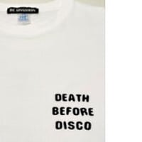 DE SINGSMAN　Death Before Disco Tee（ホワイト）