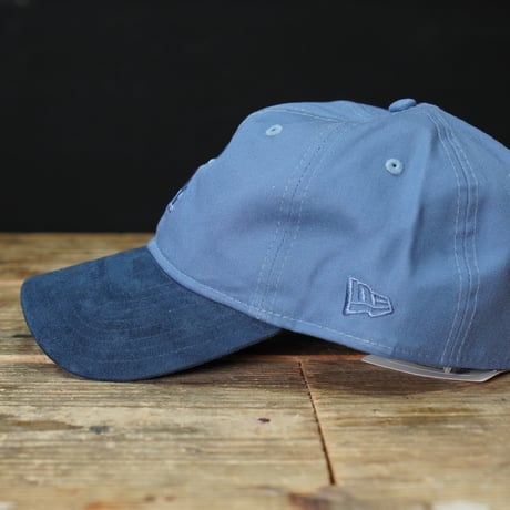 NEW ERA・ニューエラ　9TWENTY Nuance Color ロサンゼルス・ドジャース フェーデッドブルー スウェードバイザー  14668002