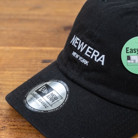 NEWERA・ニューエラ　カジュアルクラシック NEW ERA NEW YORK（ブラック）
