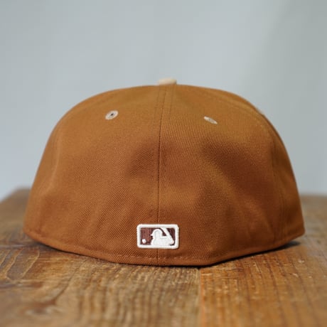 NEW ERA・ニューエラ　59FIFTY Pancakes ニューヨーク・ヤンキース トーステッドピーナッツ ワインコークバイザー