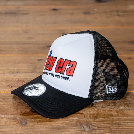 NEWERA・ニューエラ　9FORTY A-Frame トラッカー TOYA HORIUCHI new era メッシュキャップ（ブラック）