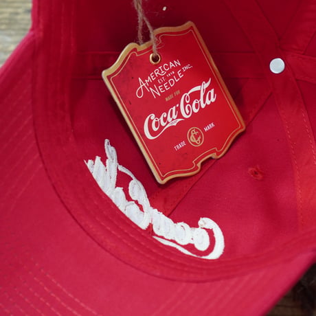 AMERICAN NEEDLE アメリカンニードル Coca-Cola コカコーラ CAP キャップ　レッド