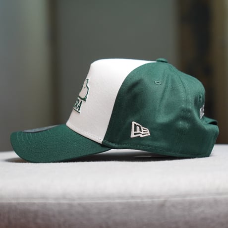 NEW ERA・ニューエラ　9FORTY A-Frame PEANUTS ピーナッツ スヌーピー ホワイト/ダークグリーン 14344535