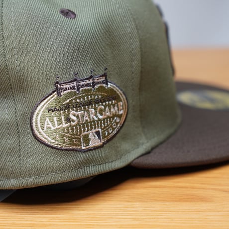 NEW ERA・ニューエラ 59FIFTY MLB Camouflage Color ニューヨーク・ヤンキース Color Variation ニューオリーブ/ウォルナット