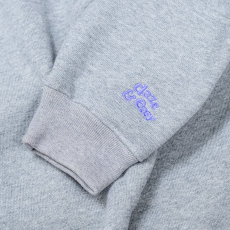 【DE SINGSMANシリーズ】第二弾　"stakes is high"　12inchタイトル　Reタイポグラフィック　スウェット（GRAY）