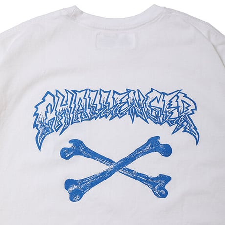 チャレンジャー CHALLENGER　CROSS BONE TEE（WHITE）