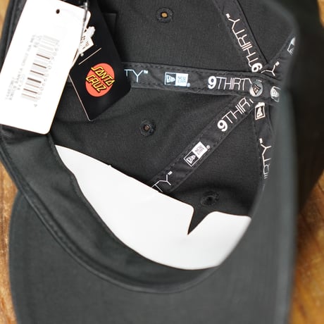 NEW ERA・ニューエラ　9THIRTY SANTA CRUZ スクリーミングハンド ミニロゴ ブラック