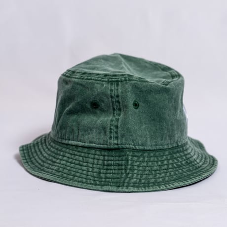 NEW ERA・ニューエラ　 バケット01 オークランド・アスレチックス アシッドウォッシュ（グリーン）（M/Lサイズ）