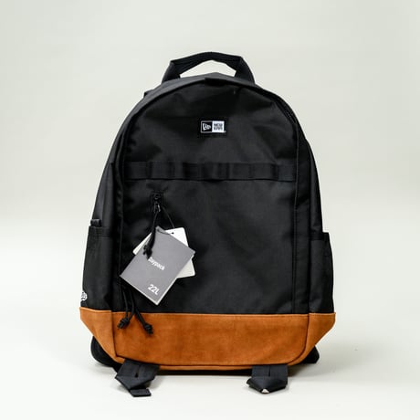 NEW ERA・ ニューエラ　スマートパック　ブラック × ブラウン スウェード（22L ）
