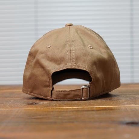 NEWERA・ニューエラ　9TWENTY Box Logo ボックスロゴ ウーブンパッチ カーキ