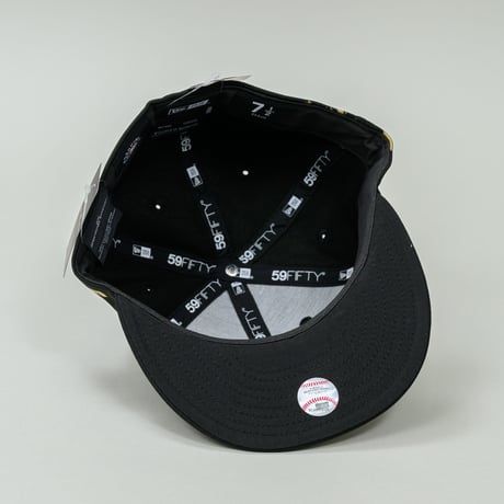 NEWERA・ニューエラ　 59FIFTY JEAN MICHEL BASQUIAT ジャン=ミシェル・バスキア ニューヨーク・ヤンキース（ブラック）