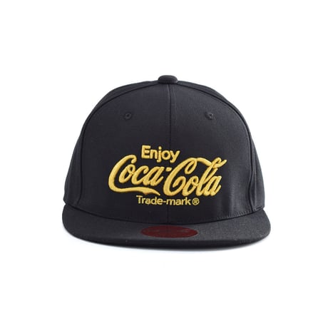 Coca-Cola・コカコーラ　Enjoy Coca-Cola CAP　BLACK/GOLD
