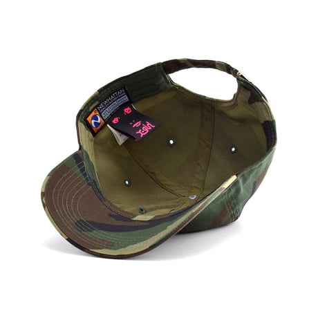 X-girl エックスガール 　BOX LOGO CAP（CAMO）
