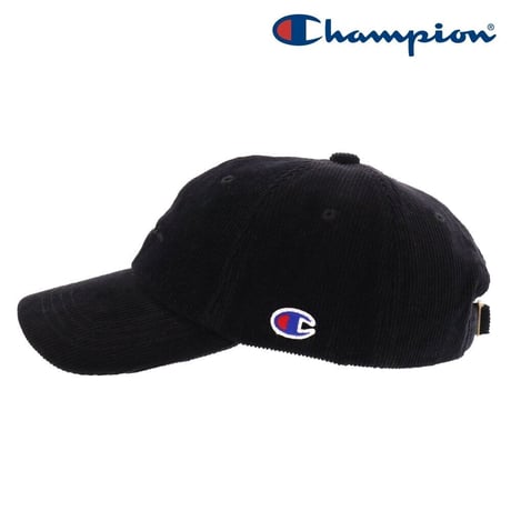 チャンピオン Champion　CORDUROY CAP BLACK