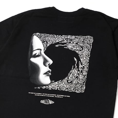 チャレンジャー CHALLENGER SMOKE TEE BLACK