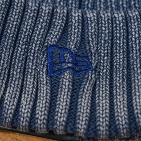 NEWERA・ニューエラ　   リブカフニット Italian Wash イタリアンウォッシュ ネイビー
