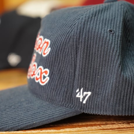 47BRAND ボストン・レッドソックス フォーティーセブン キャップ ’47 ヒッチ HITCH 8w コーデュロイ 帽子 B-CHNSC02EWP-NY