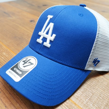 ロサンゼルス・ドジャース　DODGERS BRANSON '47 MVP [フォーティーセブン] Ryal × White Mesh 大谷翔平 ハードメッシュ