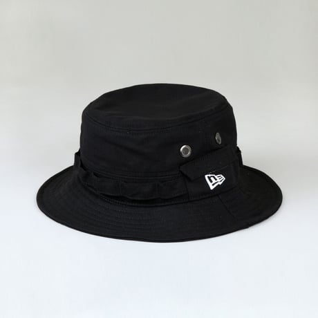 NEW ERA・ニューエラ　ADVENTURE NEWERA Duck Cotton Canvas BLK/WHT （ブラック）