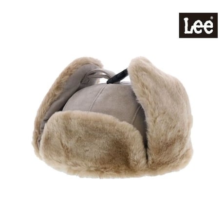 Lee TRAPPER HAT FAKE SUEDE GRAY