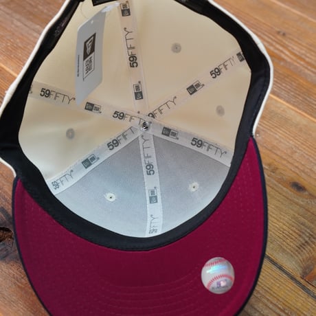 NEWERA・ニューエラ　PC 59FIFTY Stars & Stripes ニューヨーク・ヤンキース クローム ネイビーバイザー