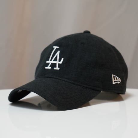 NEW ERA・ニューエラ 9TWENTY フレンチリネン French Linen クーパーズタウン ロサンゼルス・ドジャース ブラック
