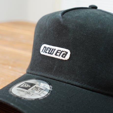 NEWERA・ニューエラ　9FORTY A-Frame Super Heavy Wash Racer Logo ブラック